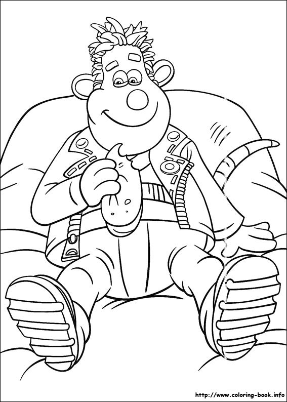 Flushed Away coloring picture